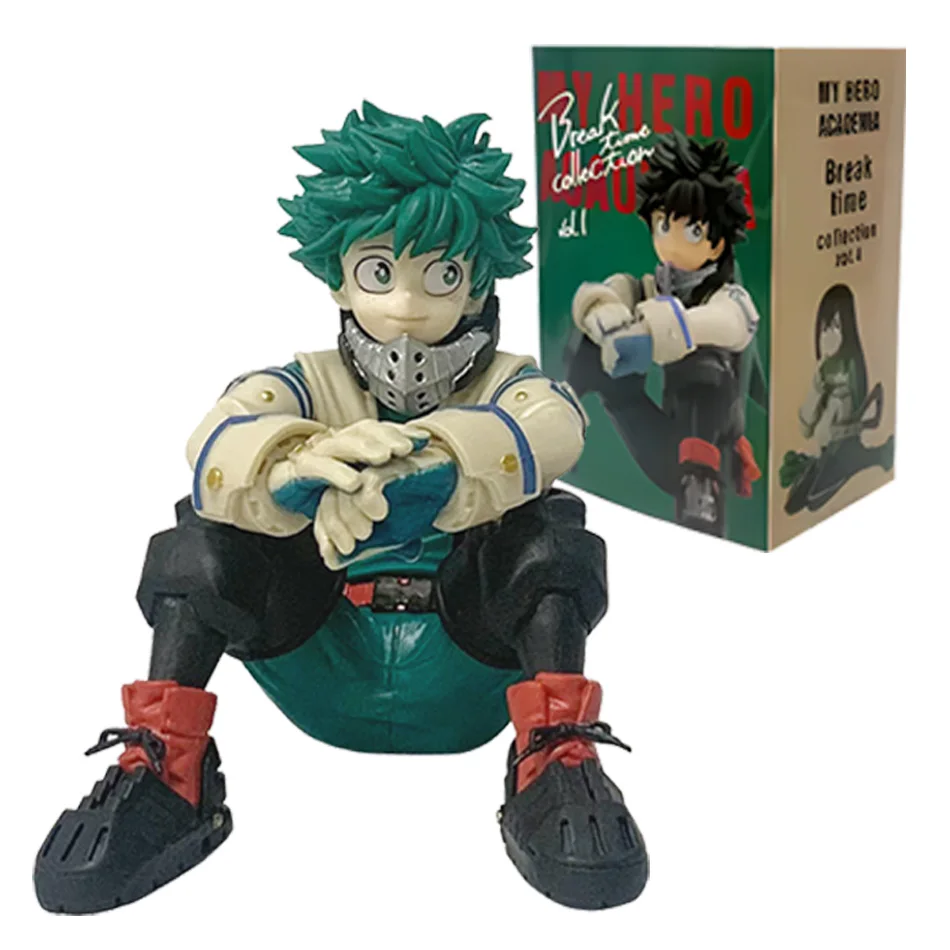 Figurka akcji z serii My Hero Academia Break Time, model zabawki dla dzieci, nowa lalka anime w pudełku, dostępna od ręki.