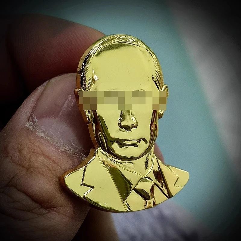 3 styles of Eastern Front Original Character RW Series Badge Russian Memorial Medal Putin Presidential Medal Great Emperor Badge