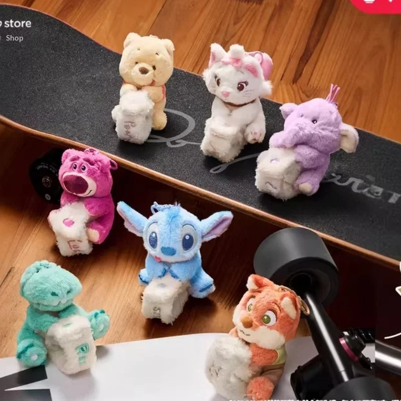 

Официальные милые осенние подвески для кукол Disney Nick, Stitch & Marie Cat — идеальный подарок на день рождения