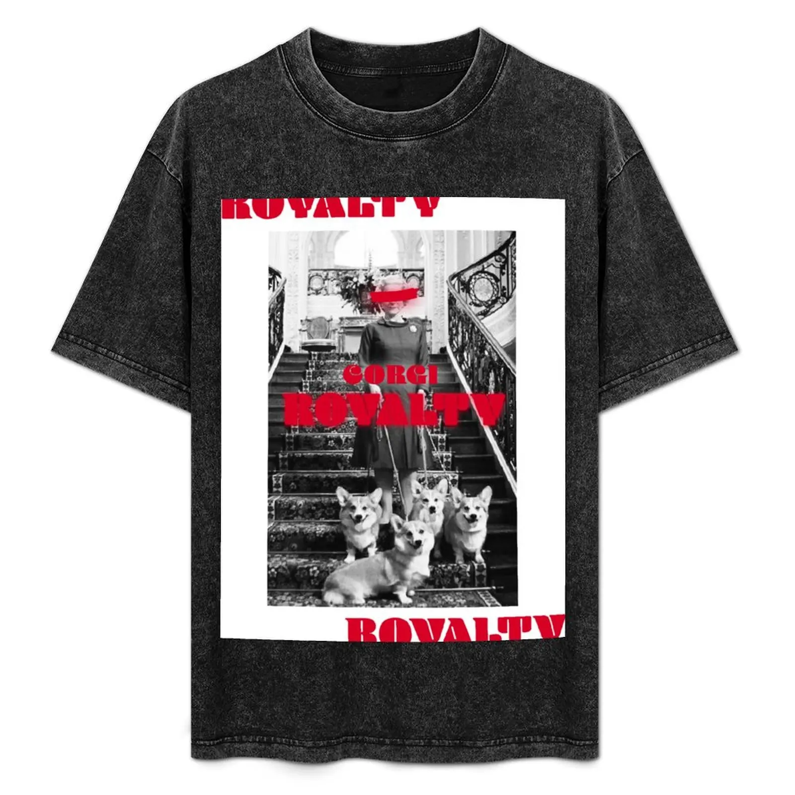 RP Charity - T-shirt « Corgi Royalty » léger et rafraîchissant à manches courtes