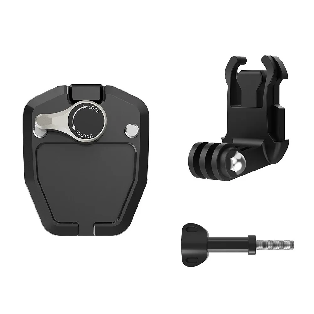 

Aluminum Alloy Motorcycle Windshield Mount Quick Release Vibration Dampening Action Camera Mount for GO PRO/DJI INSTA360