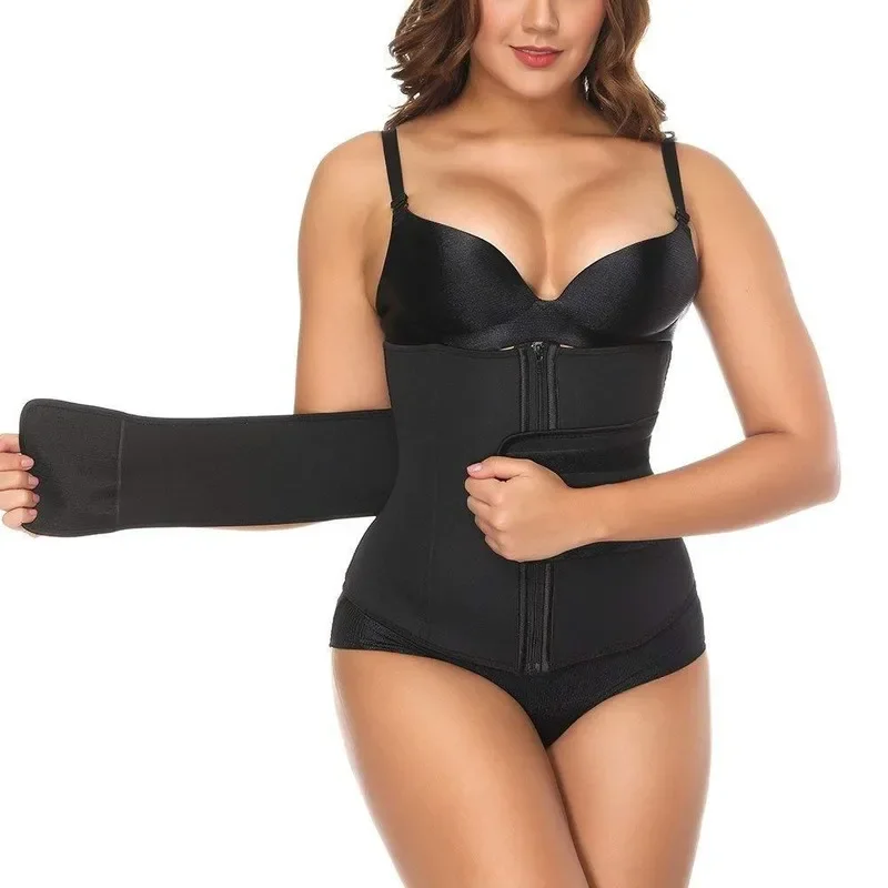 Corpo shaper neoprene trimmer anti celulite cintura trainer espartilho para perda de peso cinto envoltório emagrecimento queimador de gordura face lift ferramenta