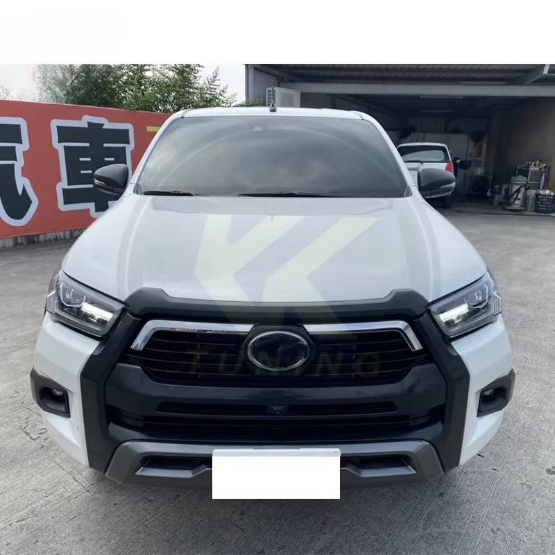 Pickup 4x4 Car Accessories Full Set Facelift Conversion Bodykit Body Kit For Toyota Hilux Revo 2016-2020 Upgrade To Rocco 2021