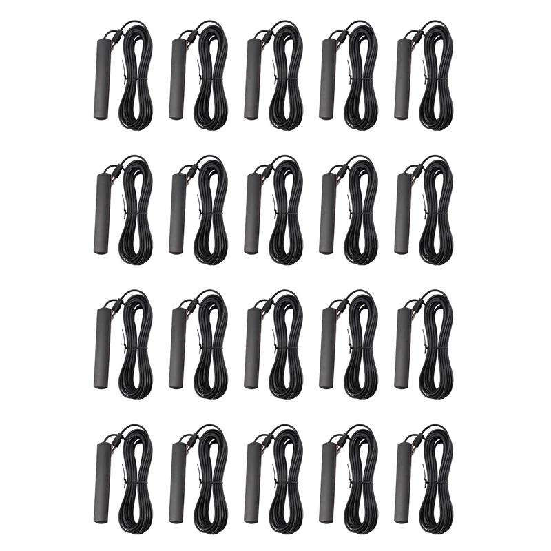 

20X ANT-309 Car Radio Antenna - Universal Car FM Radio Antenna Patch Black Radio Antenna 85-112MHZ 5M Cable