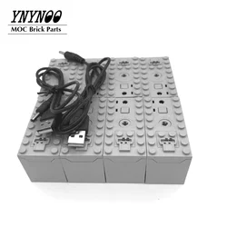 Rechargeable Battery Box 8878 -1 54599 MOC Building Blocks Cars motor Toys Compatible with 84599 64227 58122 58123B Parts Toys