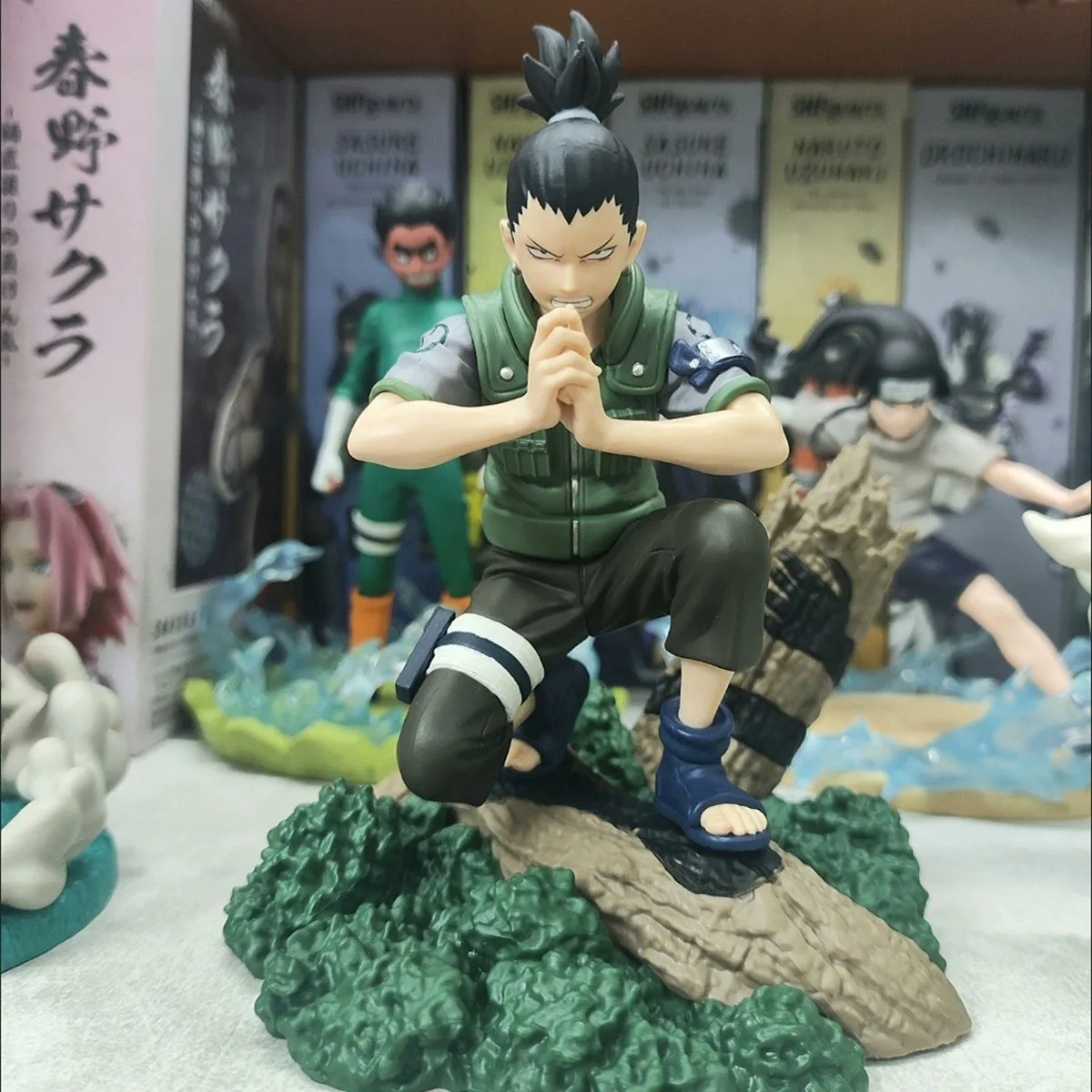 Bandai Spirits Memorable Saga Naruto Nara Shikamaru Origineel op Voorraad Anime Figuur Action Figure Collection Serie Model Speelgoed