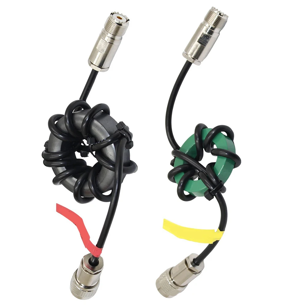1.8-54MHz Shortwave Choke Ring 1:1 Current Balun For HF Radio Anti Interference RF Communication Test Tool