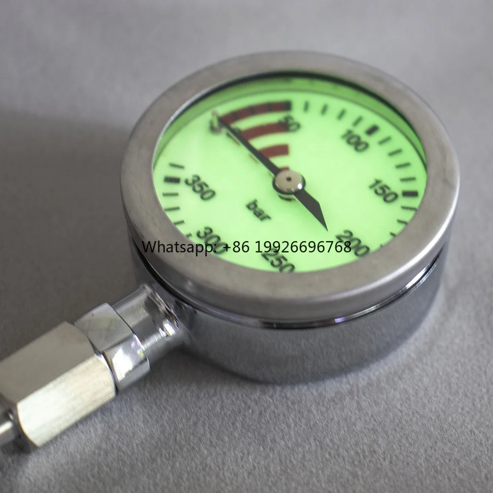 

Hotdive Underwater Scuba Spg High Pressure Spg Diving Gauge scuba Spg 350Bar factory