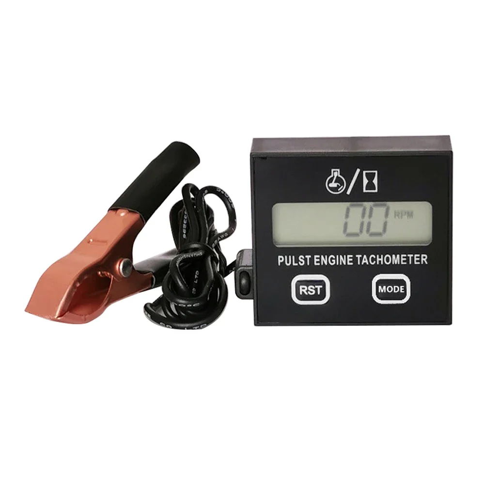 Chain Saw Tachometer  Engine Lawn Mower High Tachometer Digital Display Induction Pulse Tachometer