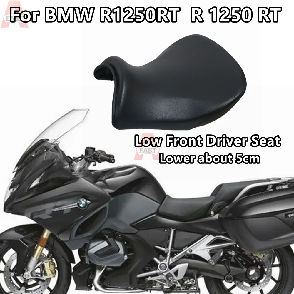 Motorcycle Low Front Driver Seat Pillion Cushion Fit For BMW R1250RT 2014 - 2024 R1250 RT 719 R 1250 RT 2023 2022 2021 2019 2018