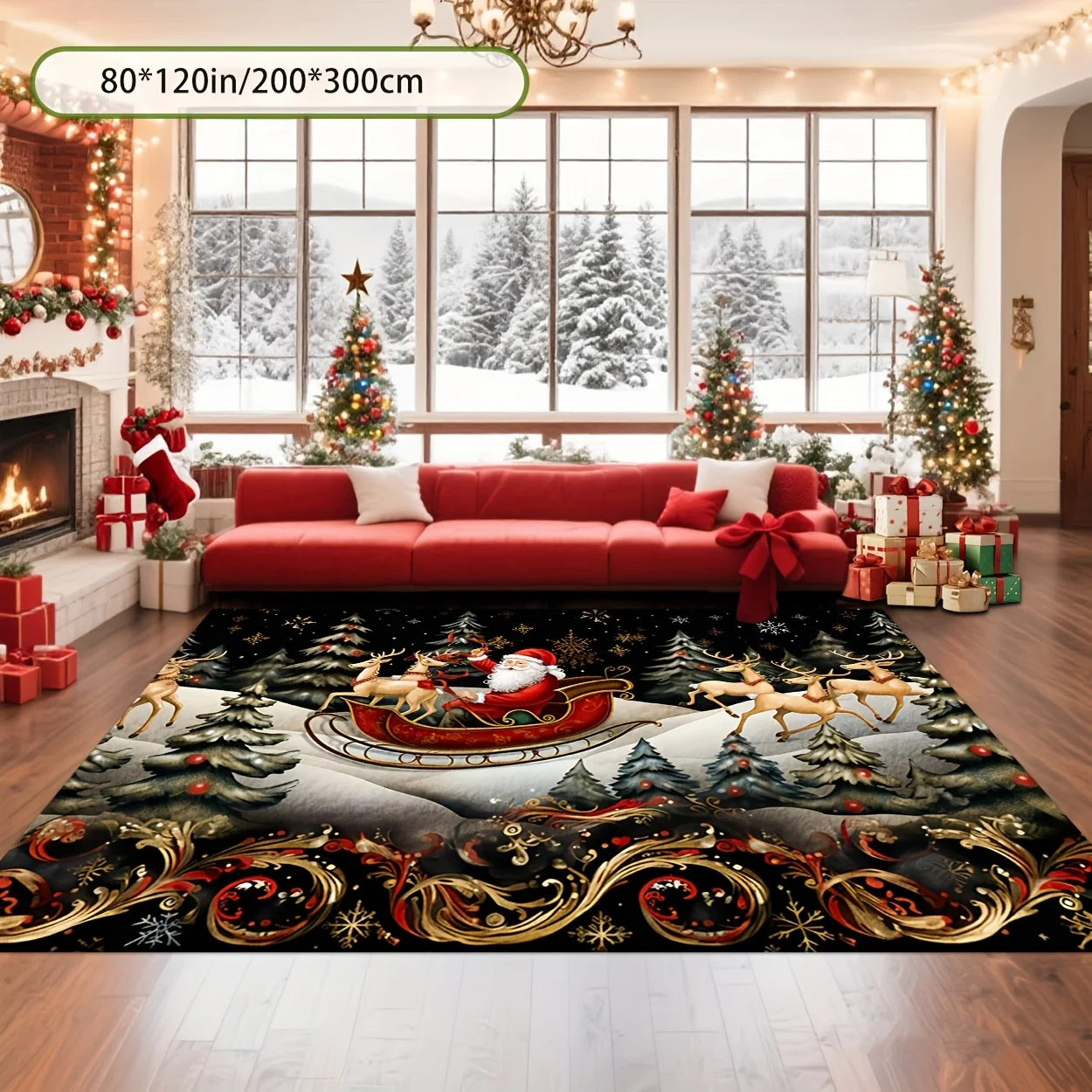 Tapis à motifs de traîneau de - Commercial Digital Printing avis et prix