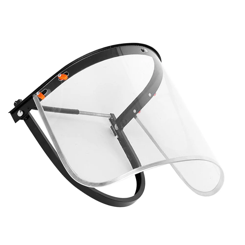 Anti Splash Safety Mask for Woodworking Welding Protection PVC Shields Durable Lightweight Facial Hard Hat