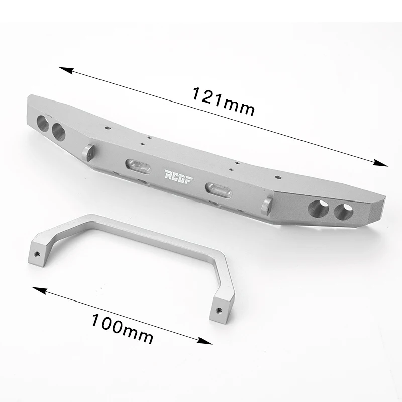 

1x 1/10 передний бампер, обновленная деталь RC, износостойкий передний бампер Rc из алюминиевого сплава для GEN8, деталь автомобиля RC, черный