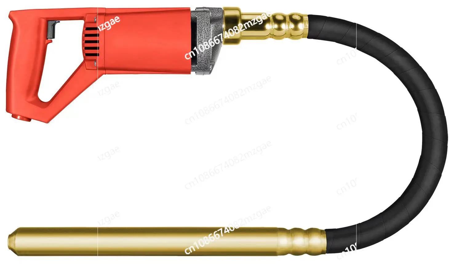 35mm Concrete Vibrator 1300W 3400W 220V With Copper Motor Construction Tools