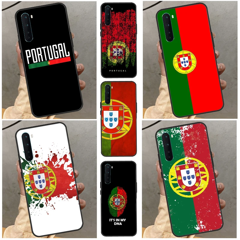 Portugal National Flag Case For OnePlus Nord 2 2T CE 2 Lite N100 N200 Cover For OnePlus 11 10 9 Pro Ace 8T 9R 10T