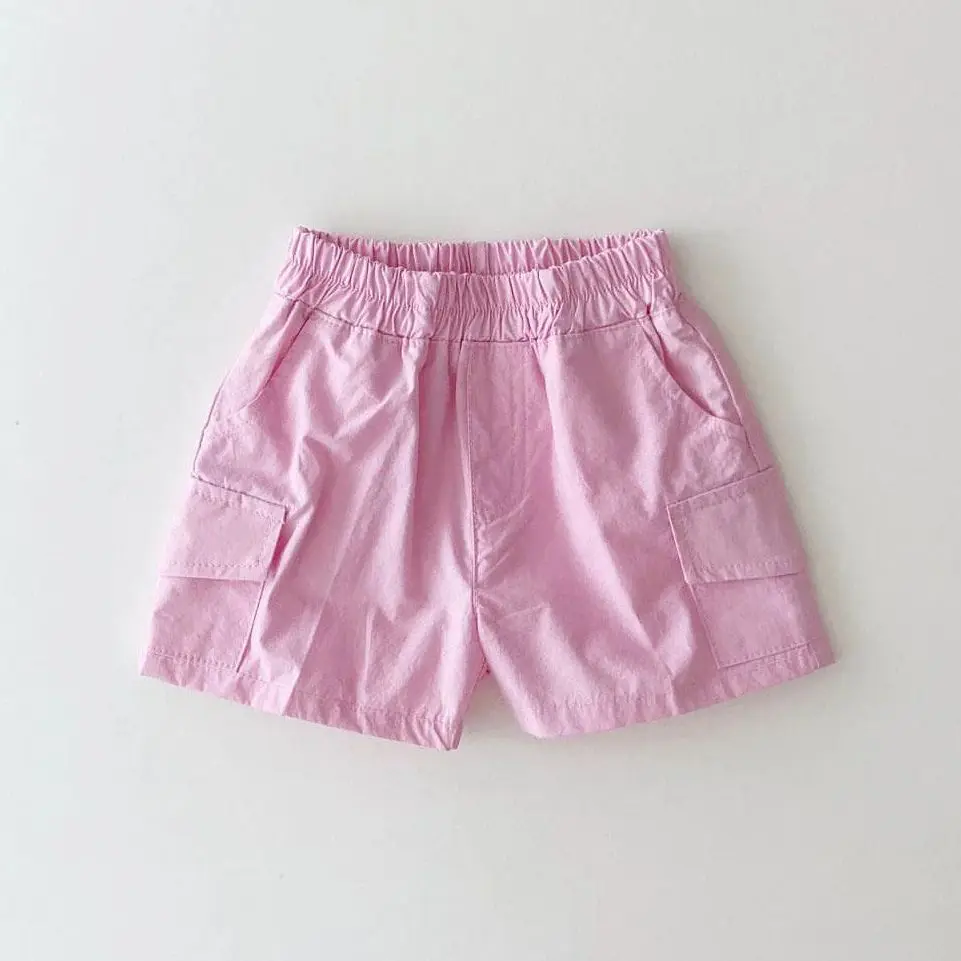 2023 Summer Children\'s Newborn New Girls\' Shorts Baby Thin Shorts Children\'s Korean Boys and Girls Macaron Style Casual Clothes