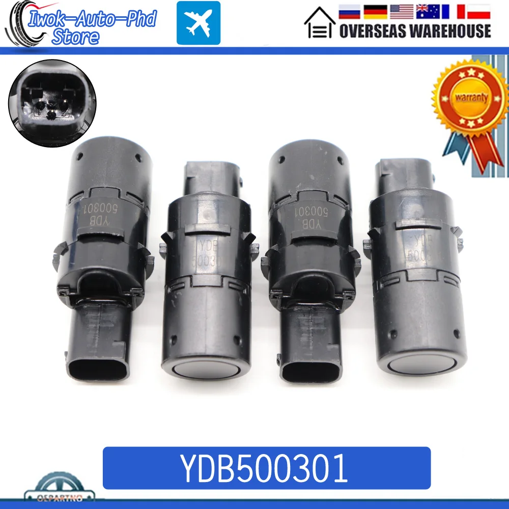 4pcs YDB500301 Car PDC Parking Sensor For Jaguar S Type Land Rover Range Rover Sport MK Freelander Discovery 3 Vogue L322