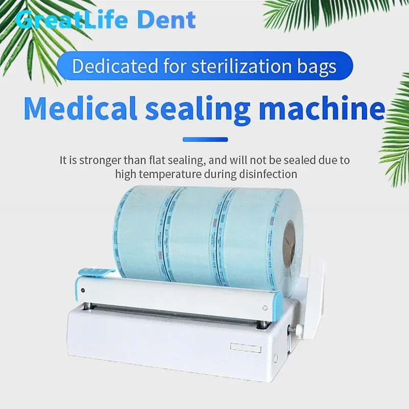 

GreatLife Dent Dental Sealer Machine Медицинский стерилизационный мешок Автоматическая стоматологическая машина для запечатывания стоматологического оборудования