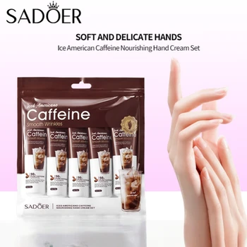 Iced Americano Coffee Hand Cream Set Deeply Moisturizes and Protects Hands in Autumn and…