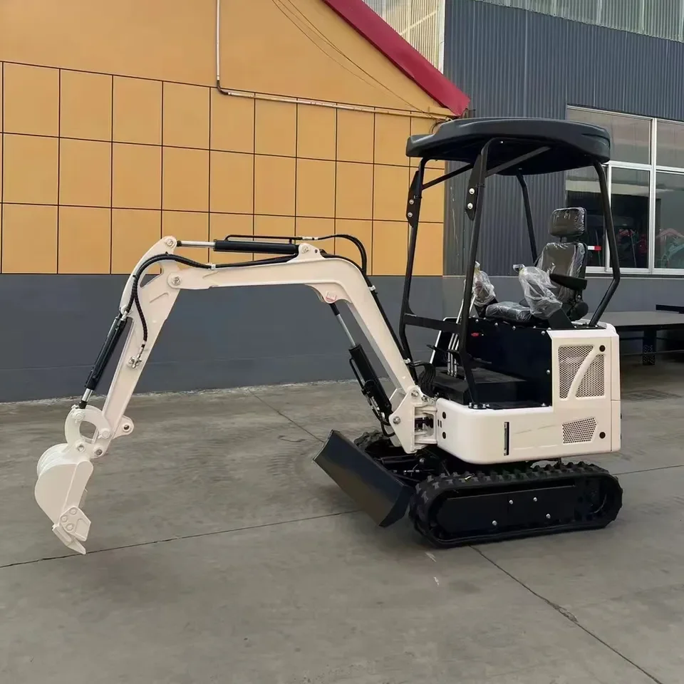 Agricultura Machinery LT1015ไฮดรอลิก Mini Excavator 1.5ton 1.7ton ขนาดเล็กขุดด้วยถัง Gratis Ongkir