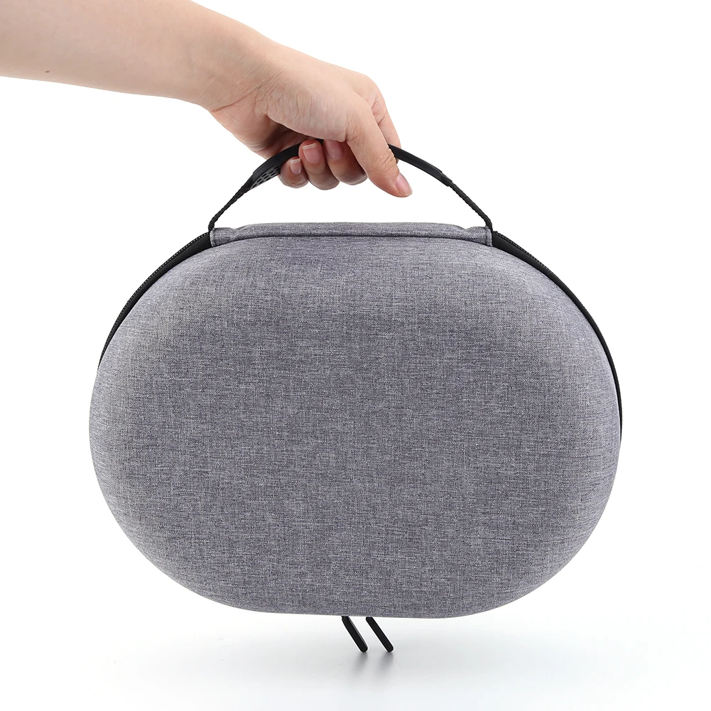 حافظة واقية محمولة مضادة للخدش ، حقيبة تخزين ، حقيبة حمل صلبة مقاومة للصدأ ، قسم مع حقيبة شبكية لسماعة رأس ميتا كويست 3