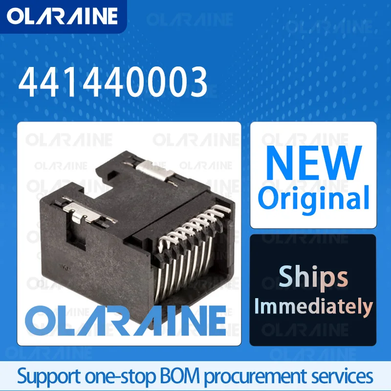

20/50/100Pcs 441440003 100% brand new and original IC chip Module/Ethernet connector RJ45 1.5 A