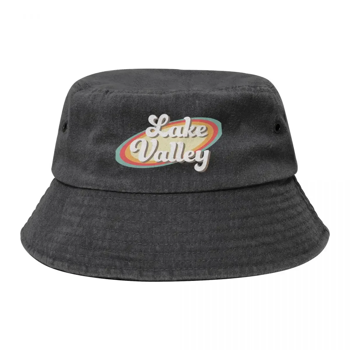 Lake Valley Logo (inpired by Above the Fold AU) Bucket Hat Golf Beach Military Cap Man Female Men's