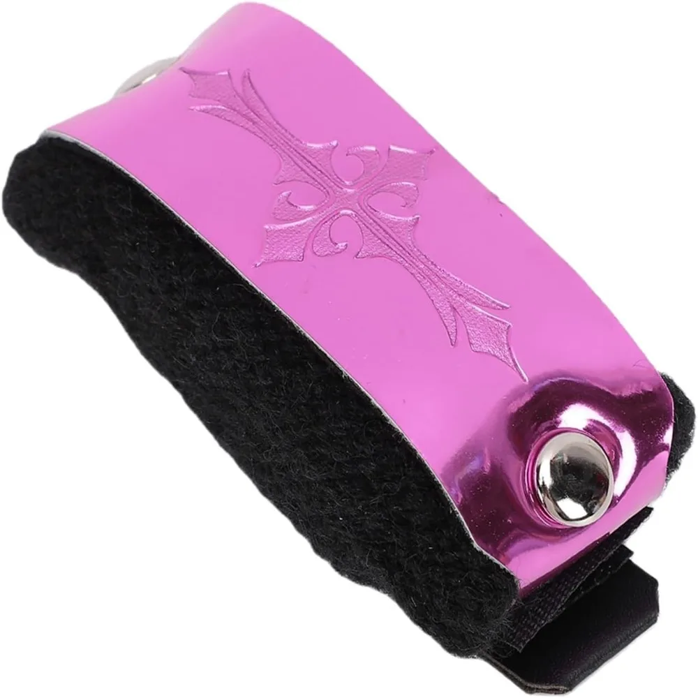 Purple Guitar String Muter Cross Soft Nylon String Muting Strap Easily Adjustable Noise Reducer Guitar Dampener Band