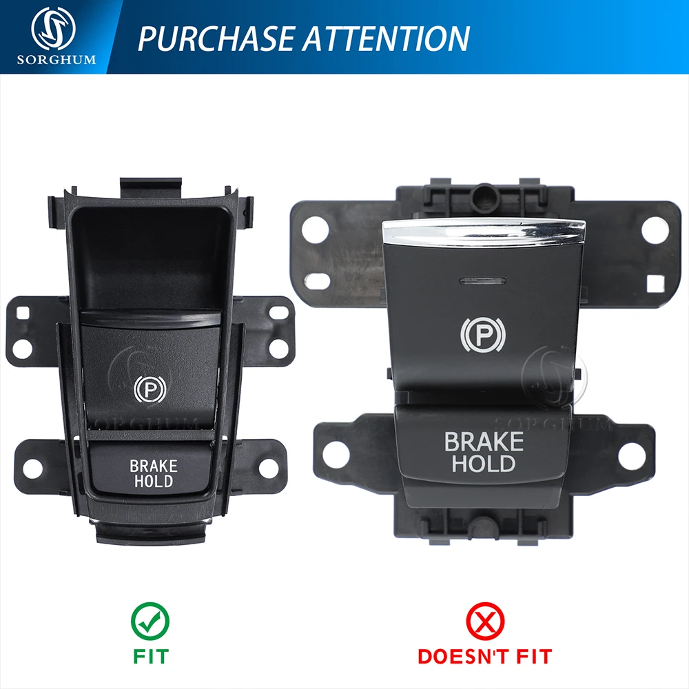 SORGHUM 35355-T7A-J01 Car Parking Brake Switch Electronic Hand Brake Button For Honda HRV XRV HR-V XR-V 2015 2020 35355T7AJ01