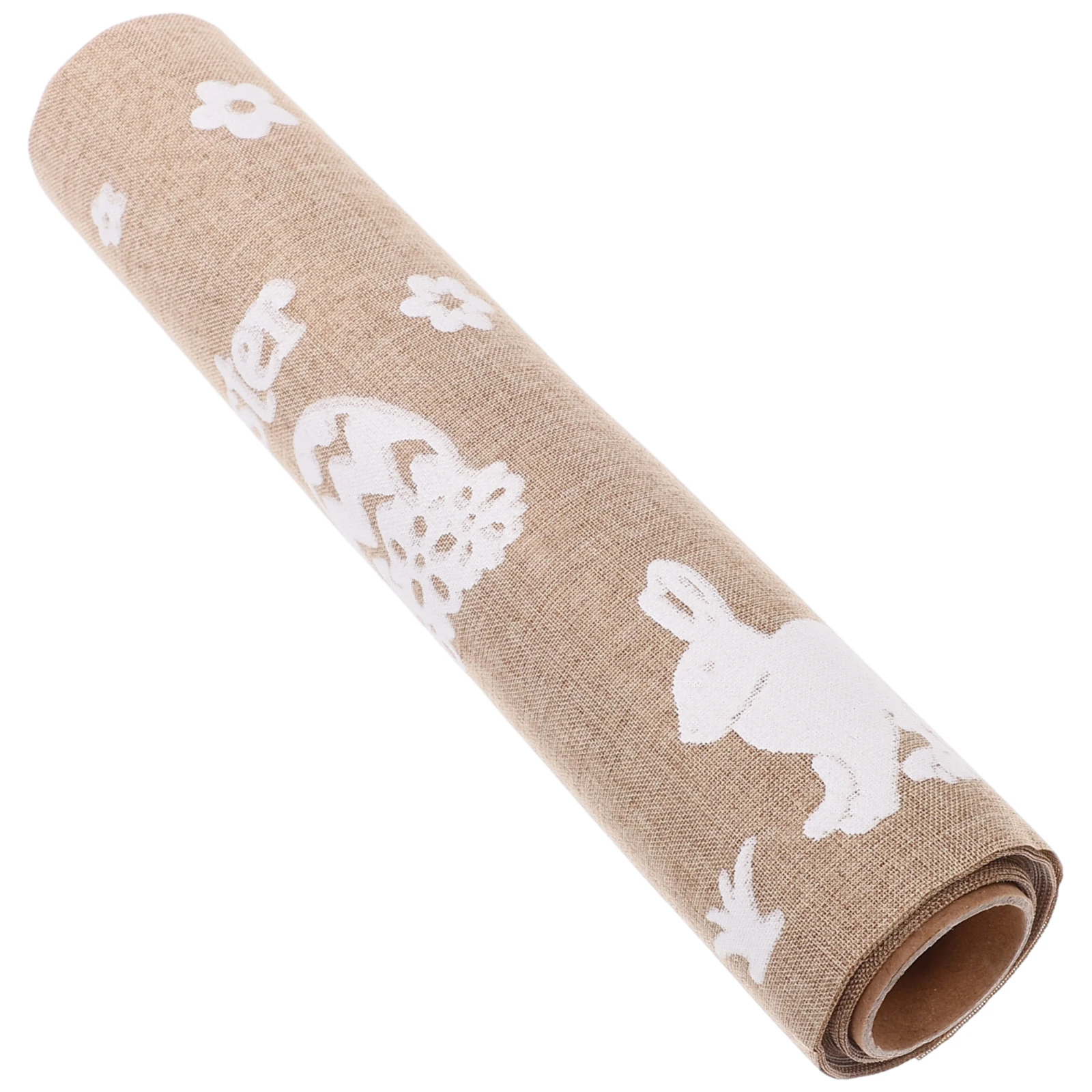 

Easter Table Rabbit Egg Print Decoration Spring Supplies Holiday Table Runner Tablecloth Holiday Home Textiles