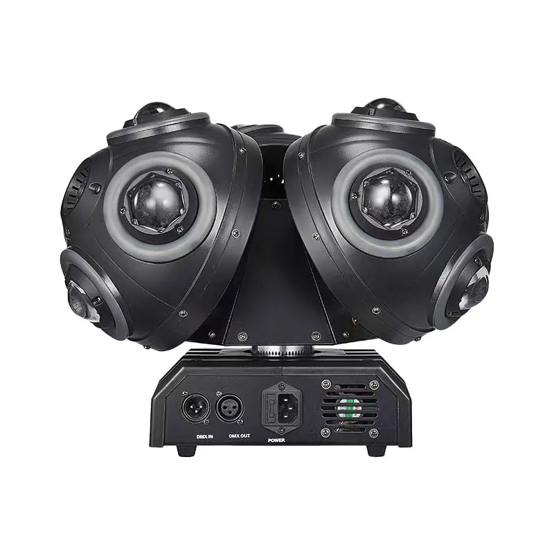 Universe No.3 180W RGBW Laser Moving Head Light With LED Ring DMX512 Control Stage Lighting For Disco DJ Party Wedding Bar