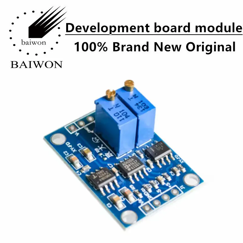 High precision microvolt/millivolt voltage amplifier, small signal instrument amplifier, AD620 transmitter