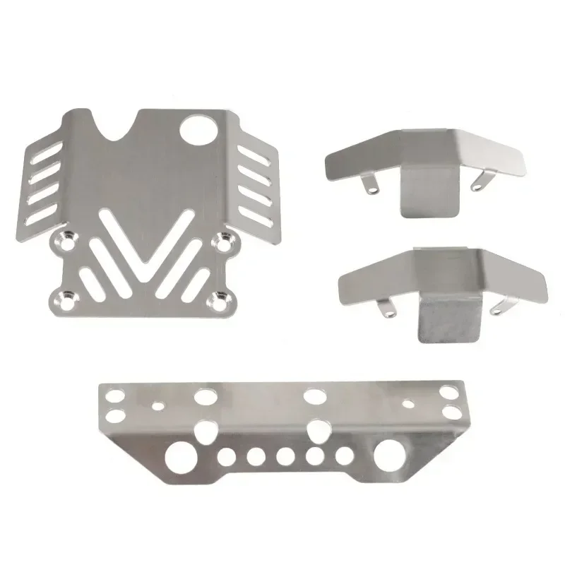 MJX 1/12 H12Y H12Y+ RC Car Stainless Steel Chassis Armor – CNC Precision, Scratch Protection, Easy Installation
