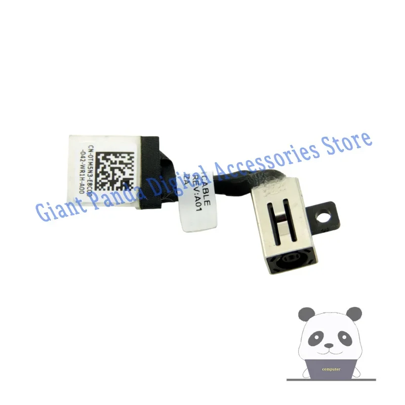 

@ . Original DC IN power jack cable charging port for Dell P85F P85F001 Notebook &