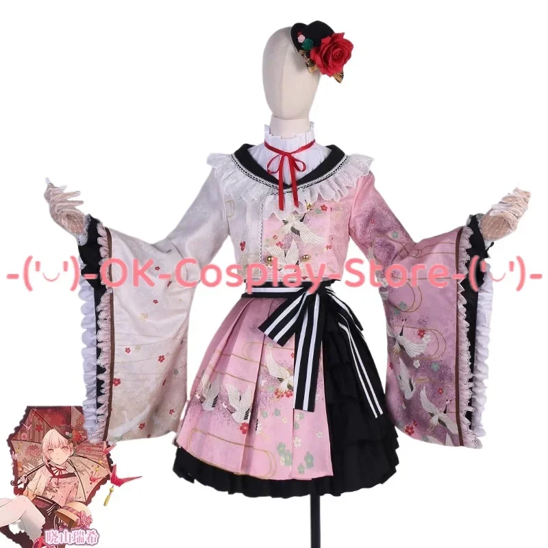 

Akiyama Mizuki Cosplay Costumes Game Project Sekai Cosplay Kimono Dress Halloween Party Suit Uniforms Custom Made