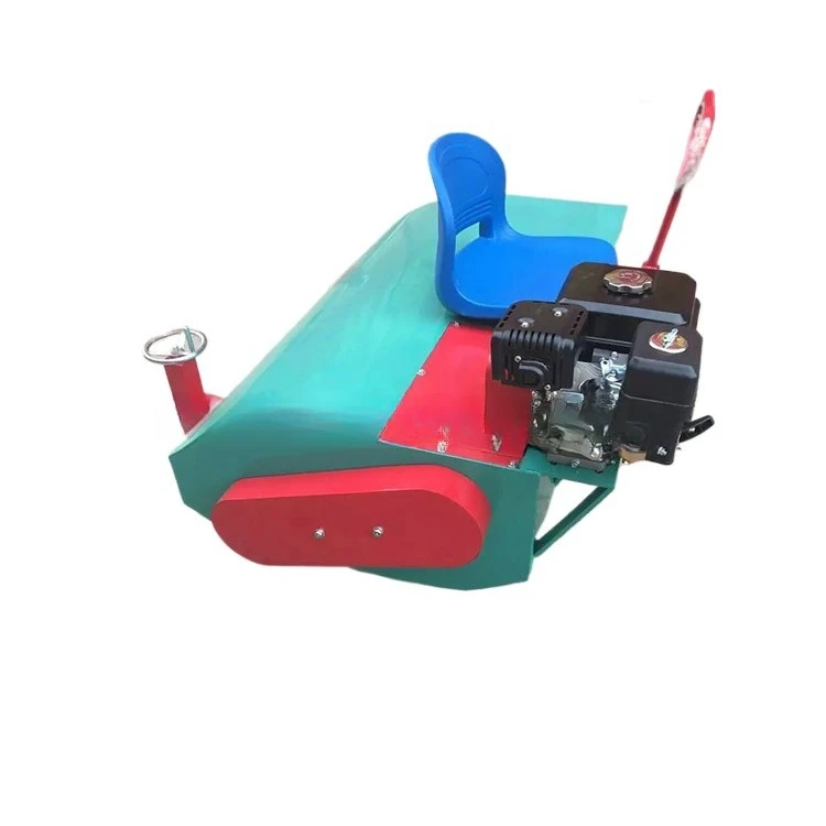 5.5hp ride-on lawn combing machine campus runway grass cleaning machine artificial turf lawn brushing machine
