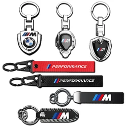 Car Styling Keychain Pendant Metal Auto Keyring Key Chain Holder For BMW M Performance M3 M5 M6 Power E87 G30 E92 E91 X5 E70 F11