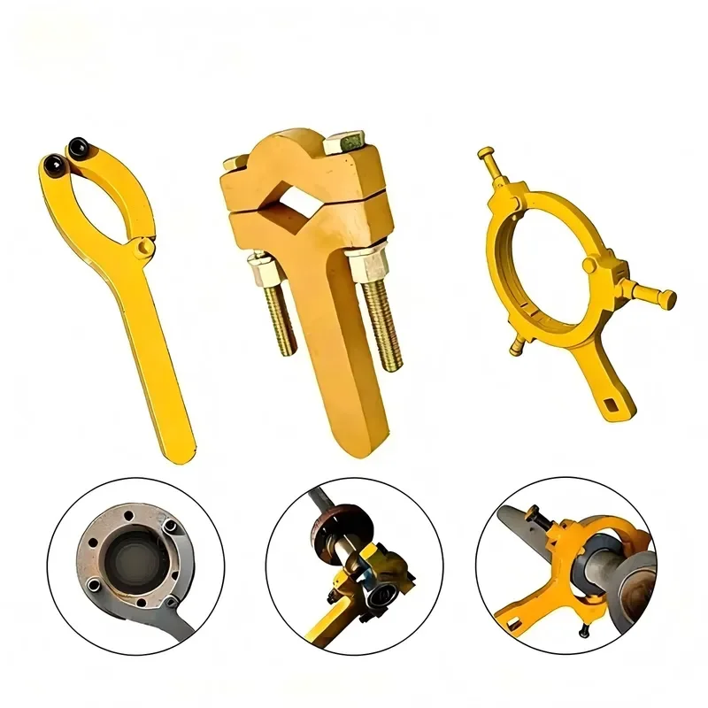 3-Piece Hydraulic Cylinder Wrench Set, 2.05