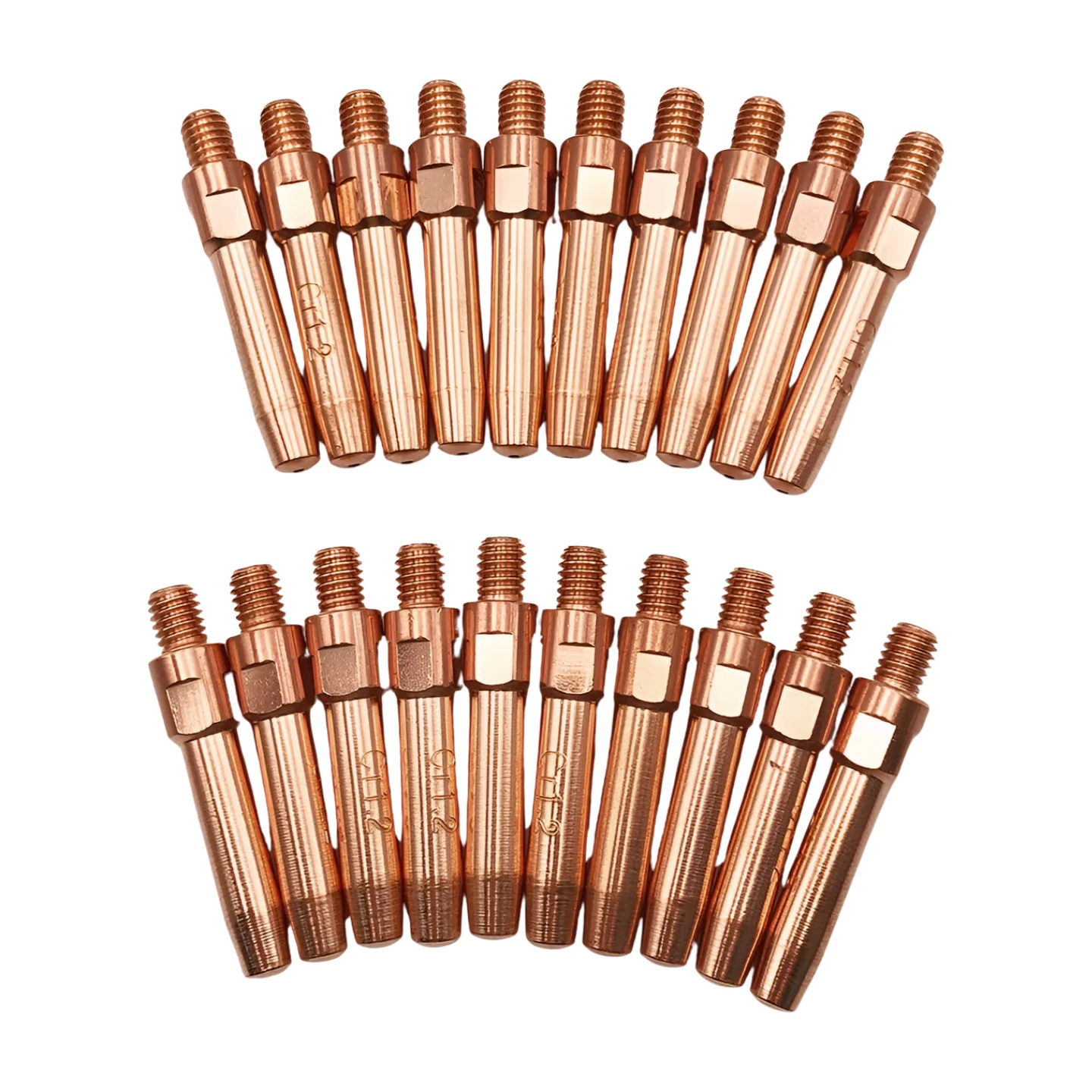 

20pcs M6×45 Contact Tip Welding Tip MIG MAG Welding Torch Consumables for P200 P350 P500 MIG-200 MIG-350 MIG-500