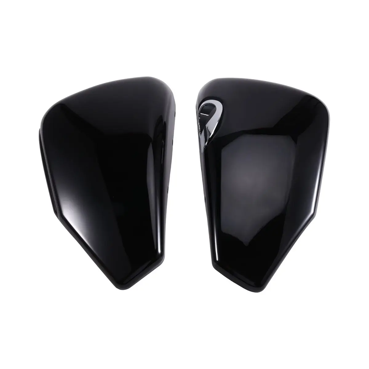 ABQE Motorcycle Battery Guard Battery Fairing Cover Both Sides for Harley XL1200 883 X48 2014-2031