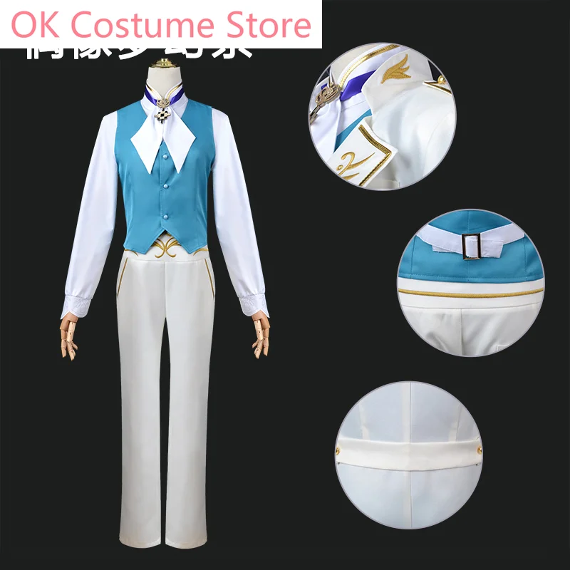 Ensemble Stars! Fine Tenshouin Eichi Cosplay Two-dimensional Suit Man Cosplay Costume Cos Game Anime Party Uniform Hallowen Play