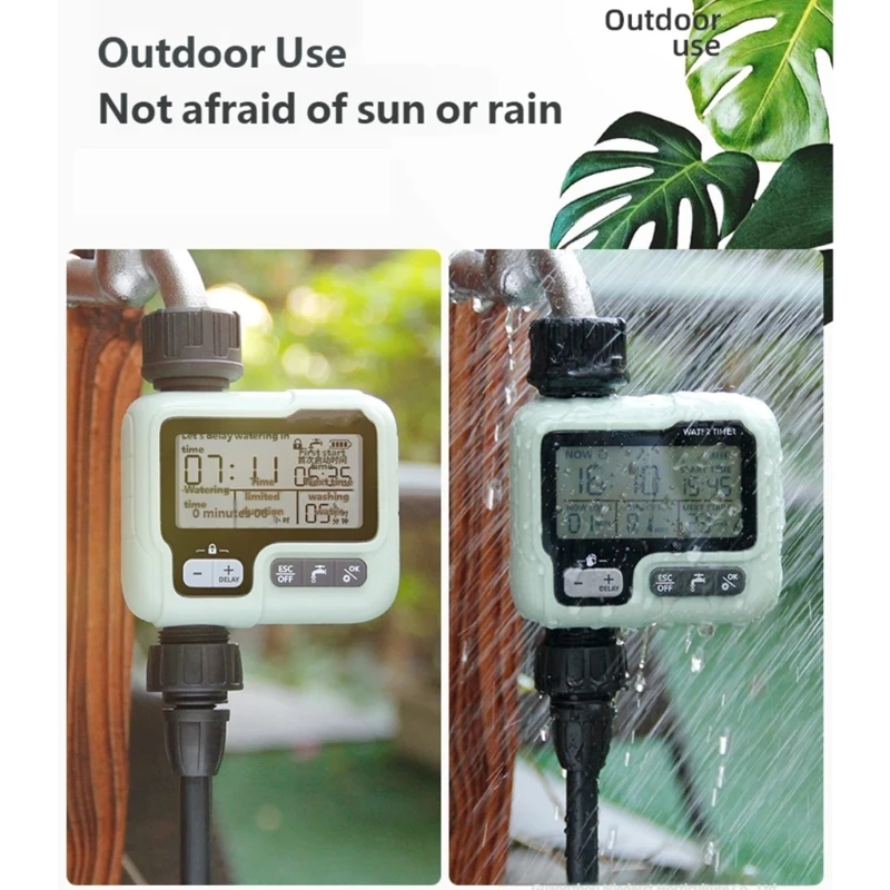  Durability Automatic Watering System with Timer Control for Plant and Flowers