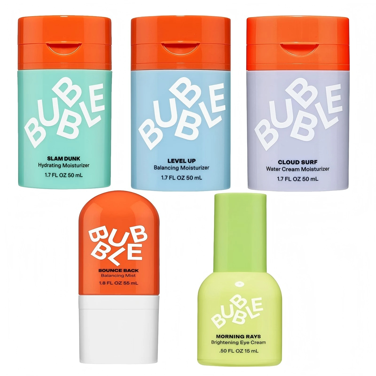 Set de Cuidado de la Piel con Burbujas, Humectante para Piel Normal a Seca, Hidratante y Nutritivo para Rostro y Cuerpo, para Hombres y Mujeres, Productos Perfectos para el Cuidado de la Piel