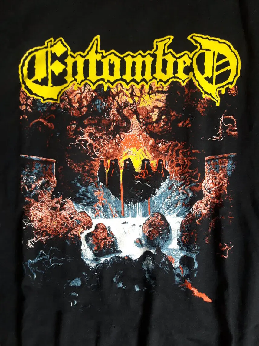 Entombed - Clandestine Gift For fan Black Size S to 5XL T Shirt AC1047