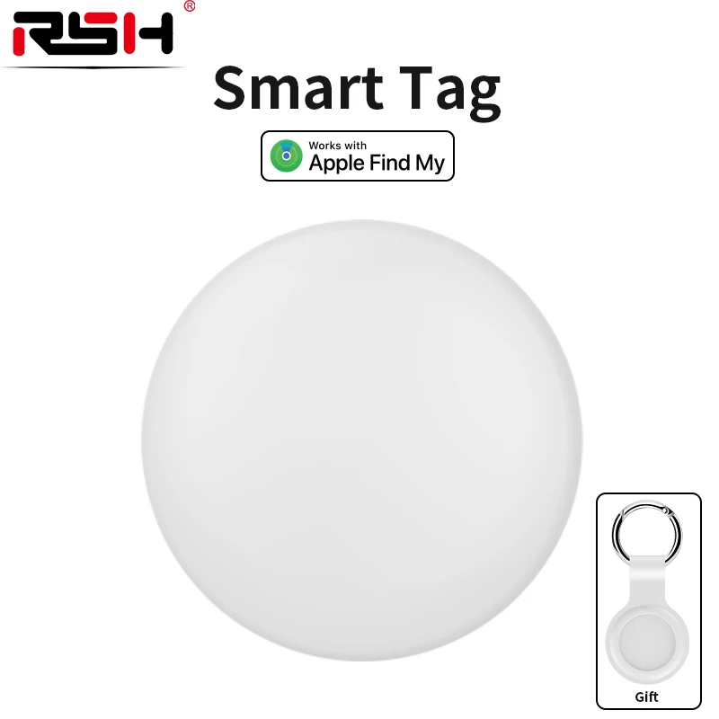 

Smart Tag for Apple Airtags Tracker find my apple Bluetooth Tracker GPS with Tuya Anti Lost Item Locator for Luggage Suitcase