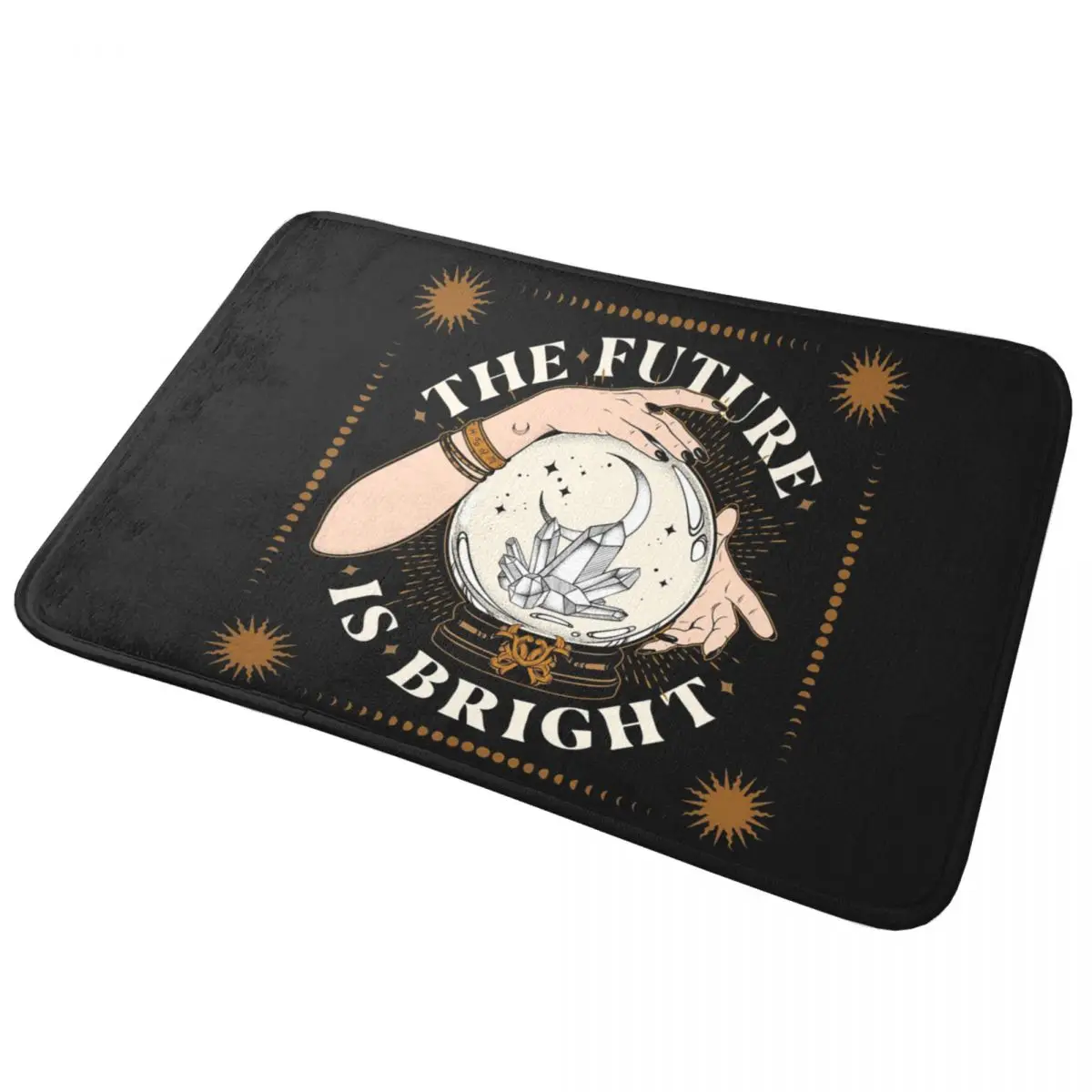 

The Future Is Bright Anti-slip Doormat Floor Mat anti-oil Carpet Rug for Kitchen Entrance Home Bathroom Living room Footpad Mats