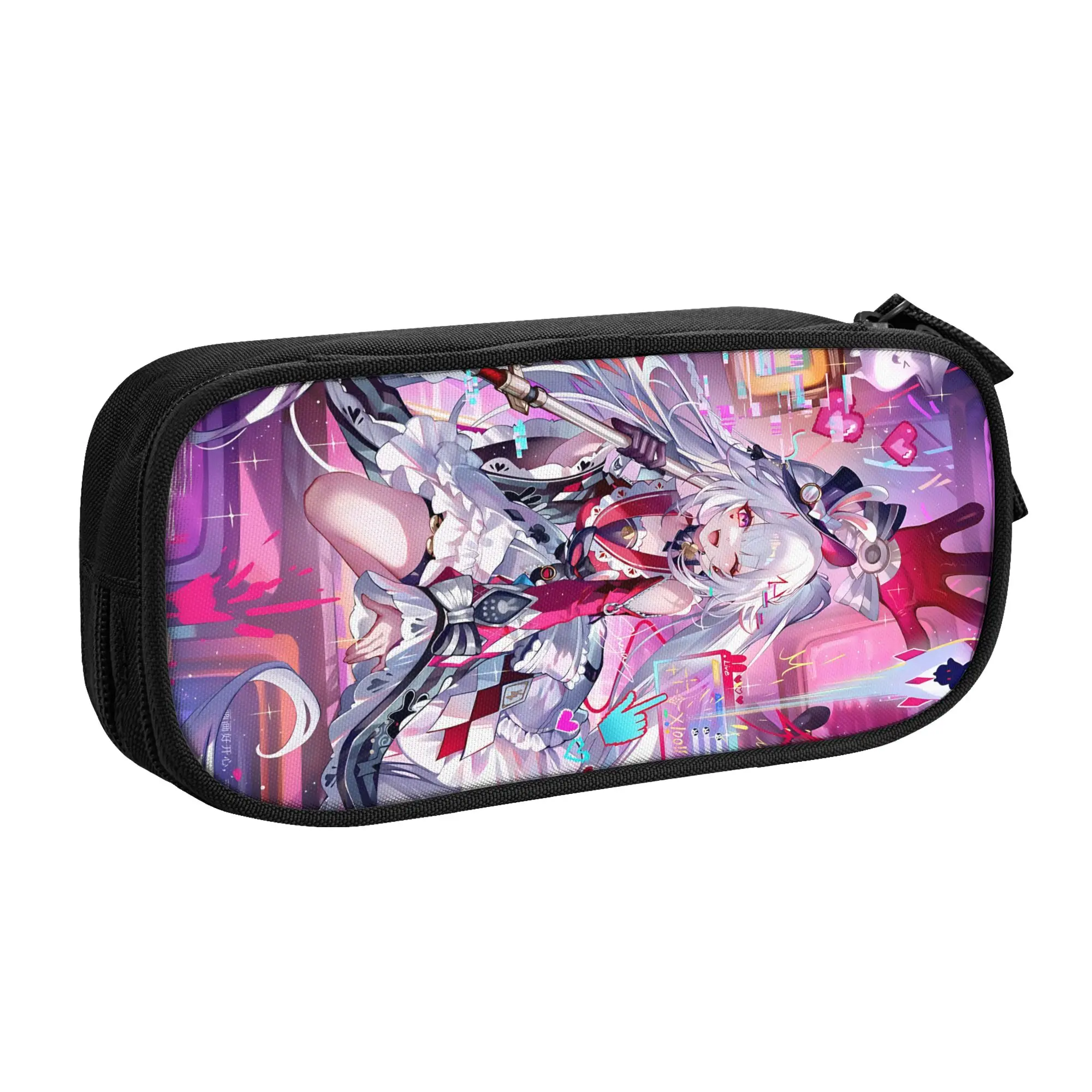 Large Capacity Bags for Child Cartoon Honkai Star Rails Sparkle  School Pencil Bag for Boys Gilrs Kids