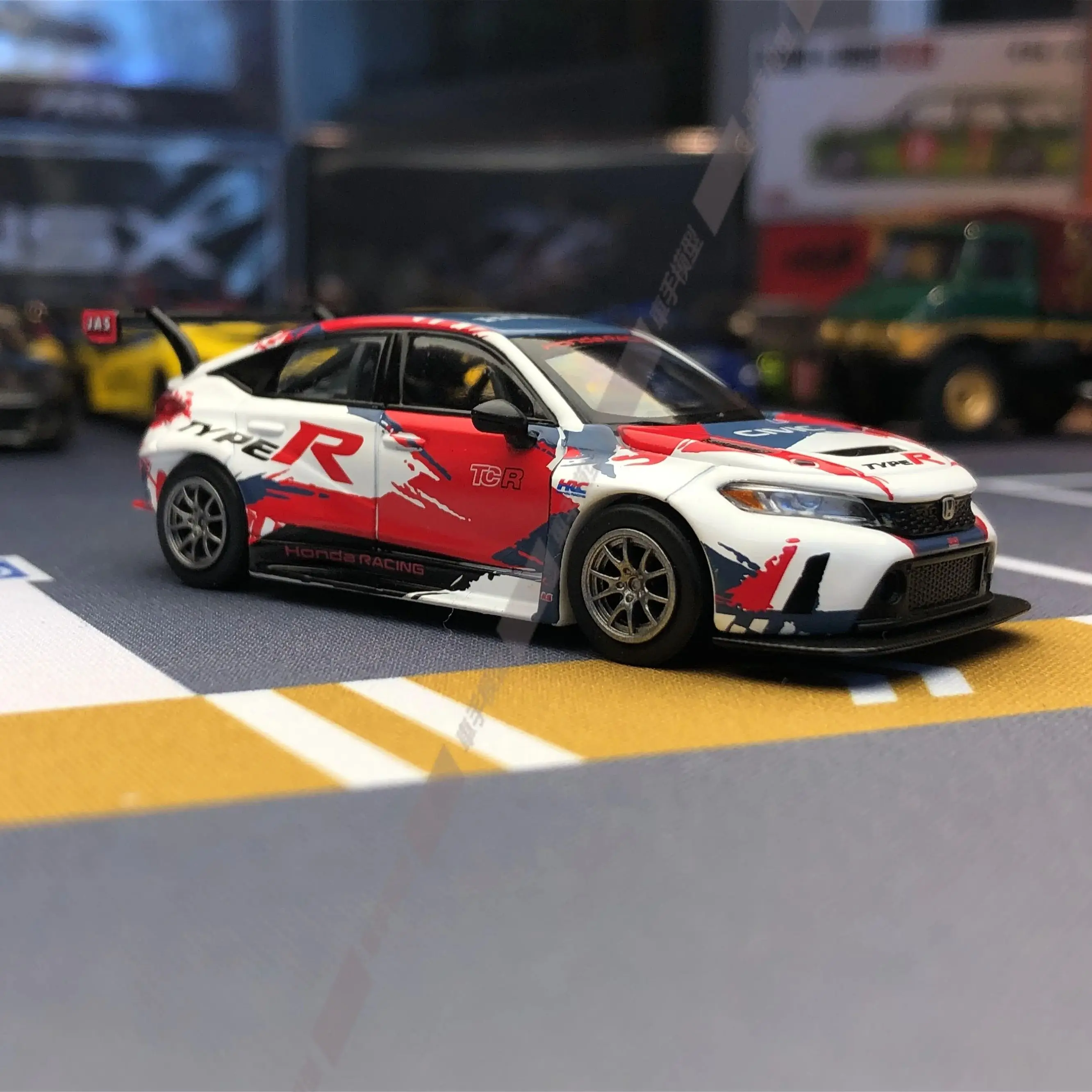 

Poprace 1:64 Civic TYPE R TCR alloy car model