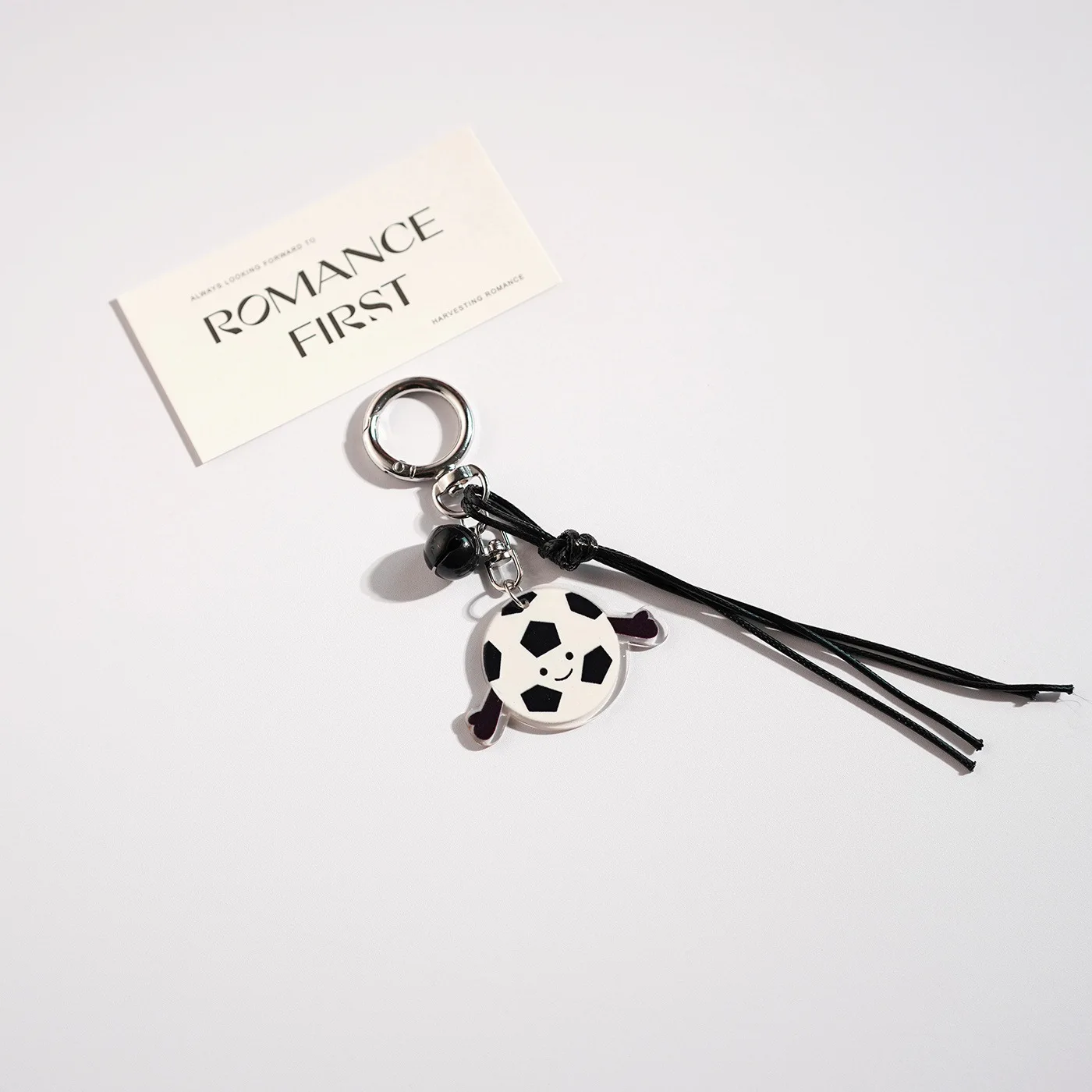 Cartoon Q-style Sports Keychains Badminton Table Tennis Football Tennis Competition Events Gifts Kawaii Key Chain Cute Pendant