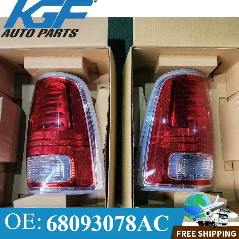 100% new high quality for 13-18 DODGER RAM 1500 2500 3500 4500 5500 REAR LEFT & RIGHT SIDE TAILLIGHT LAMP 68093078AC 68093079AC